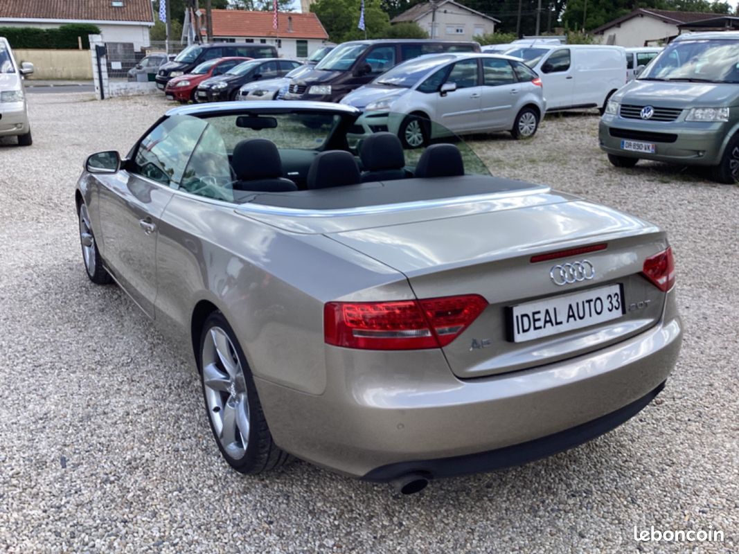 Audi A5 CABRIOLET 2.0 TFSI 180 ch BOITE AUTO (image 10)