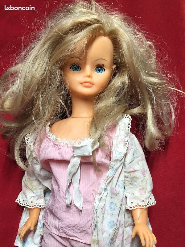 Poupée Cathie Bella - Cheveux Blonds Cendrés - Occasion - Sans Marque