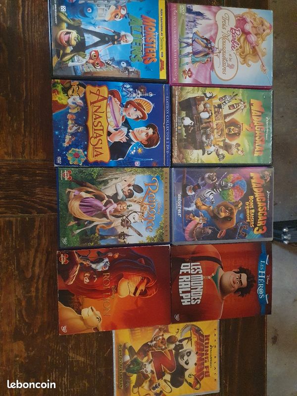 Dvd dessins animés (image 1)