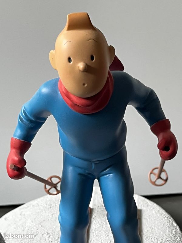 Miniature figurine - Tintin - Statuette Leblon-Delienne 60 - Tintin marchant - Les bijoux de la