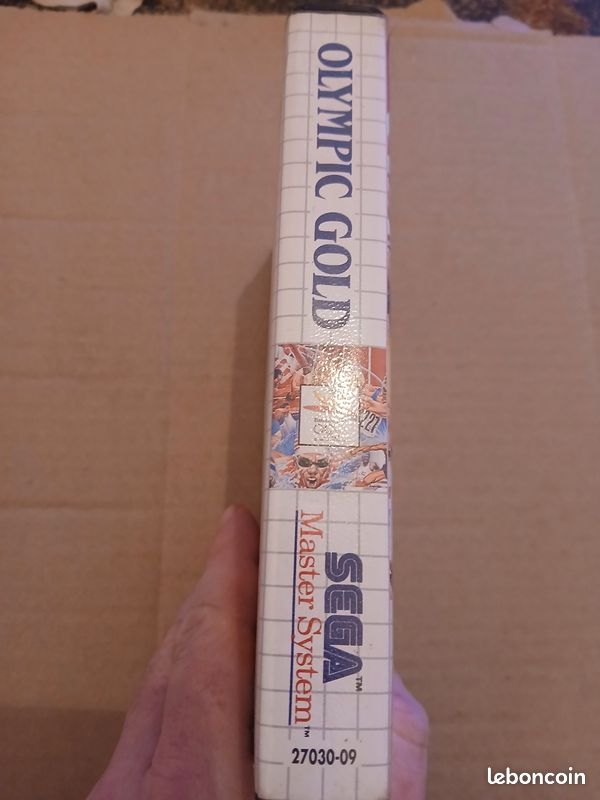 Jeu Vidéo Olympic Gold Version Originale Sega Master System - Complet - Bon état 1992