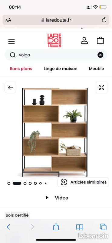 Meuble volga la redoute bois (image 1)