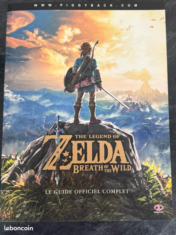 Guide officiel Zelda Breath of the Wild Nintendo Switch (image 1)