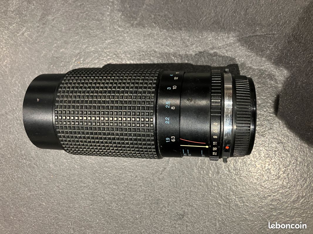 Objectif Tokina RMC 80-200 Mm F/4 – Monture Olympus OM – Manuel – Occasion