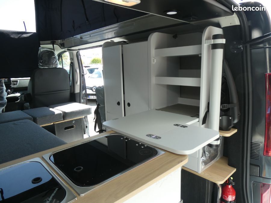 Renault Trafic VAN ANTILOPE Aménagé FLEX PLUS 2.0 DCi 150 EAG9 L1 CONFORT 4PL JA17 Attel+Pte Vélo... (image 4)