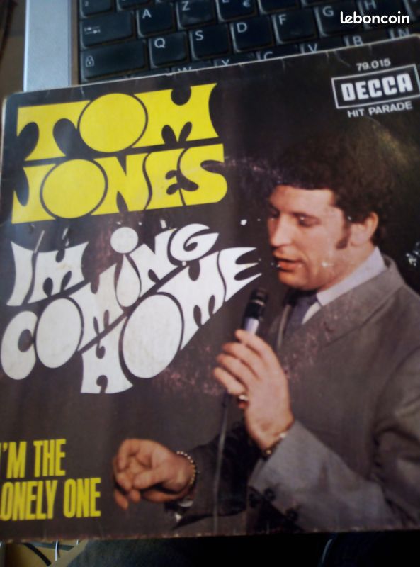 45t vinyle TOM JONES I'm coming home. 1967. TBE (image 1)