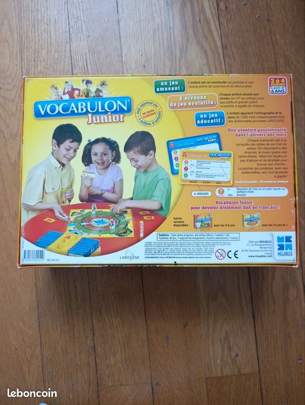 Jeu Vocabulon Junior (image 2)