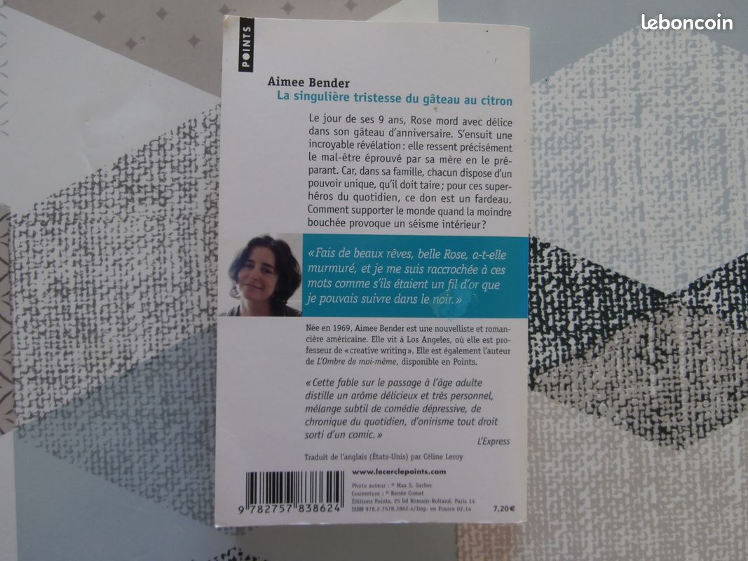 Livre "La singulière tristesse du gâteau au citron" - Aimee Bender (image 2)