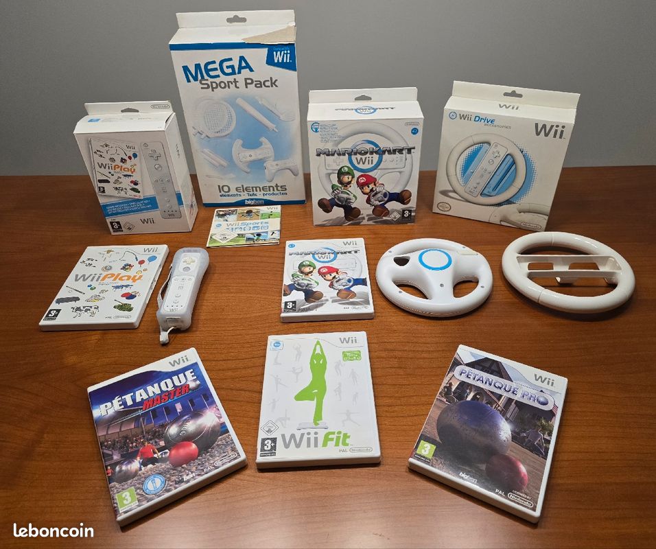 Nintendo wii + WiiFit Balance Bord + Divers accessoires (image 12)
