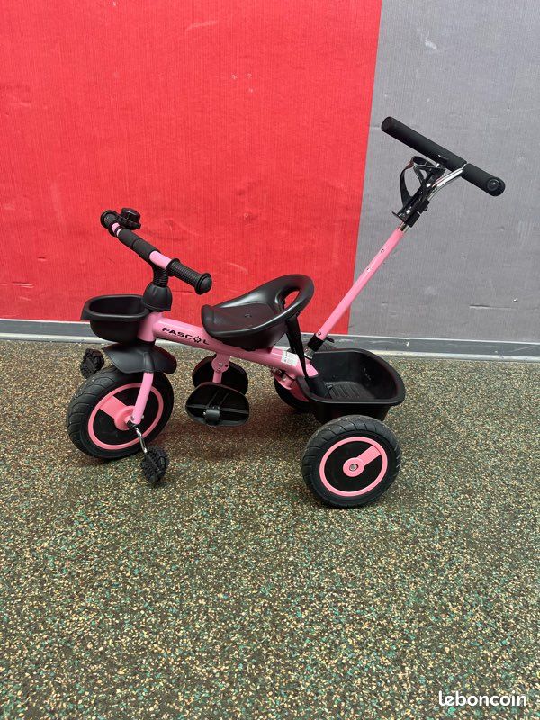 FASCOL Tricycle enfant Vélo roues Evolutif pour Bébé à ans