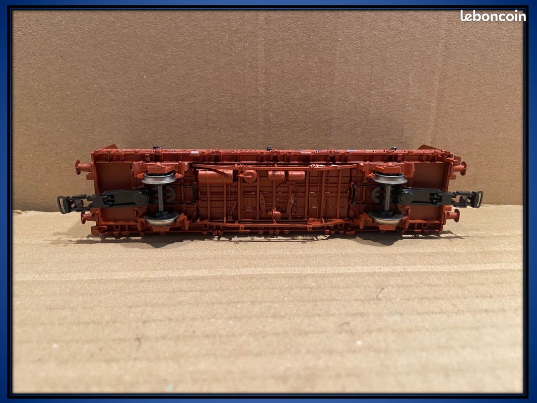 Wagon porte grumes - Electrotren .Echelle HO. Réf 1418K (image 10)