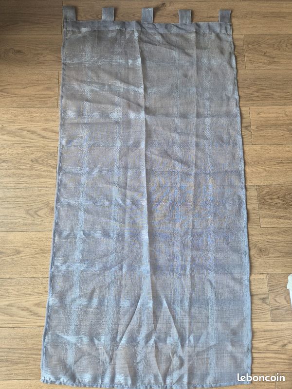 Paire rideaux 60*120cm (image 1)