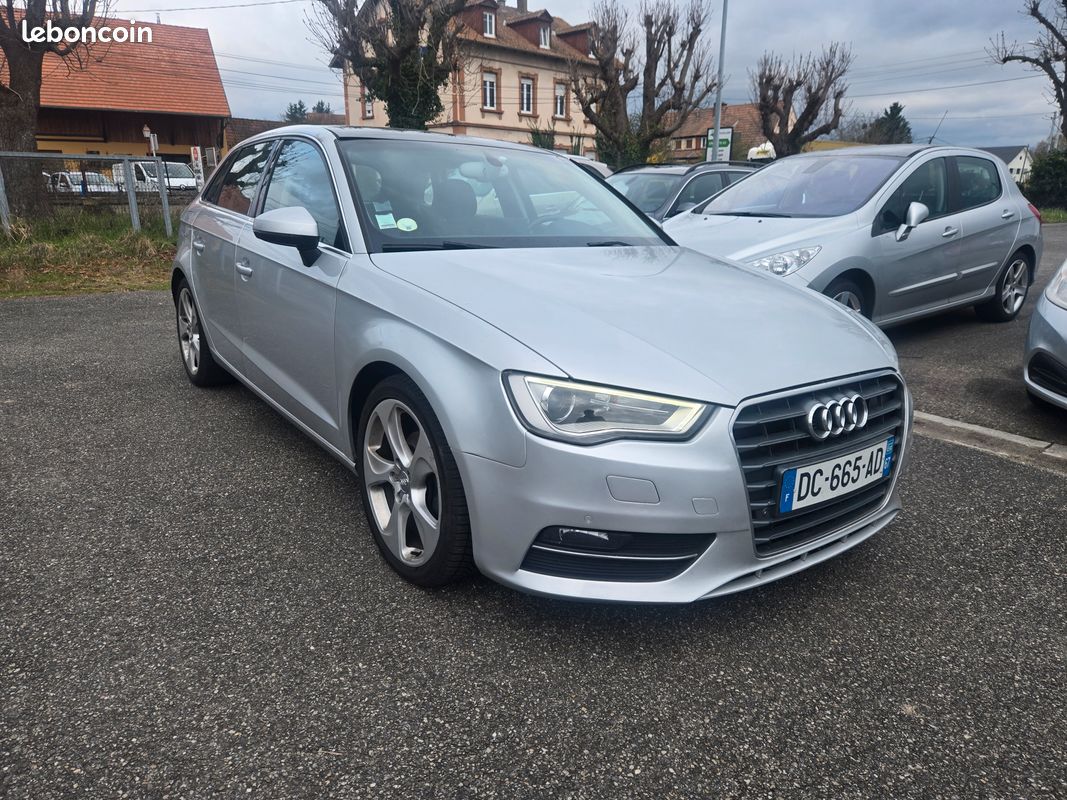 Audi a3 sportback 2.0 tdi 150 ch ambition luxe s tronic 6Toit panoramique ouvrant (image 2)