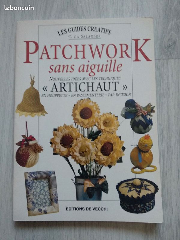Patchwork sans aiguille - Technique Artichaut (image 1)