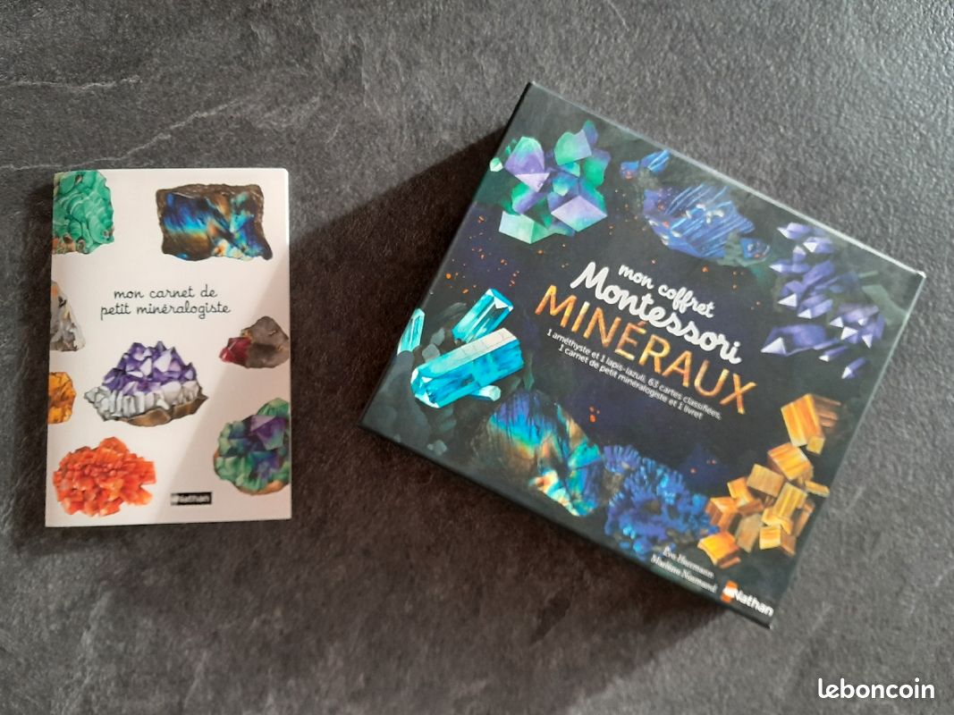 Jeu mon coffret Montessori mineraux (image 1)