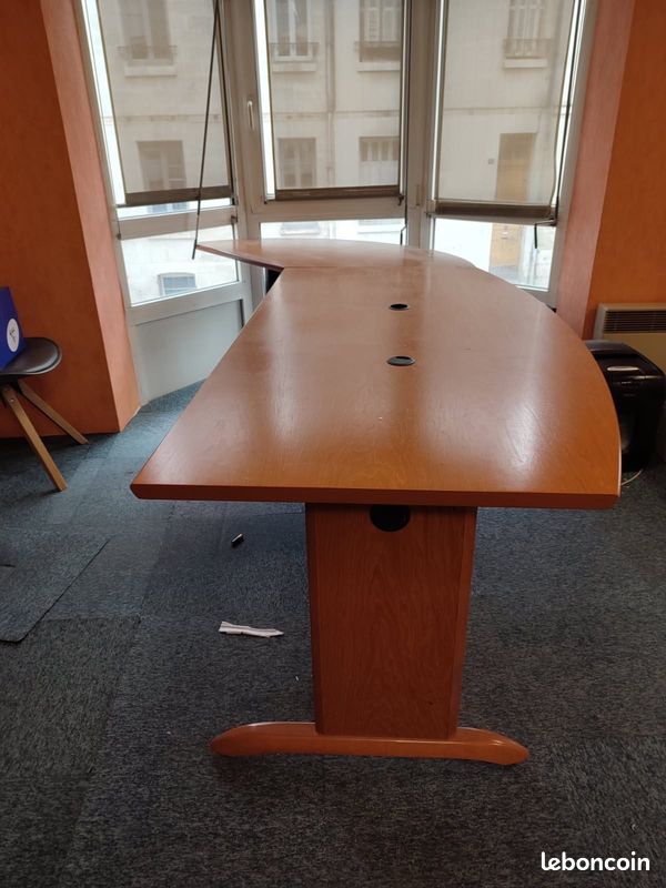 Bureau droit et arrondi ARFÉO (image 4)