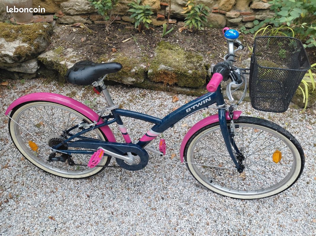 Vélo VTC, enfant, fille, 9, 12 ans (image 1)