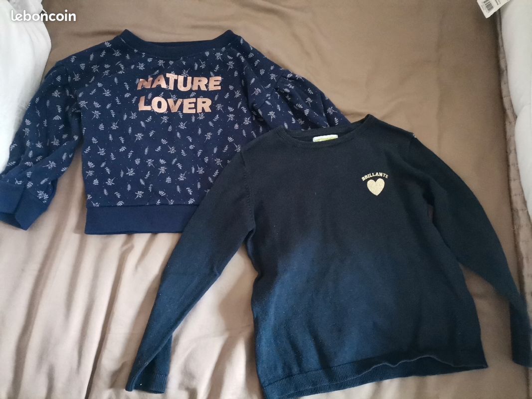 Lot de 2 pulls enfants (image 1)