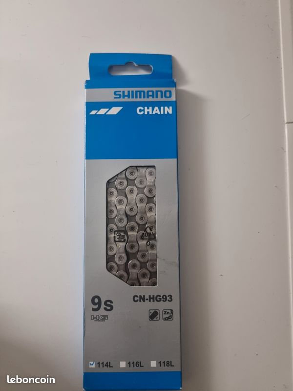 Acheter SHIMANO CN-HG93 chaîne vélo 9v maintenant | Rose Bikes