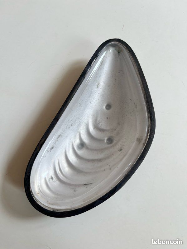 Embout De Mors Demi-joue Mullen Vintage August Buermann – 4 3/4″ Acier Nickelé Argent
