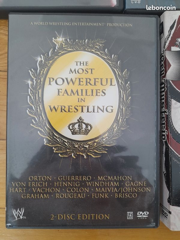 Lot de dvds américains region 1 wwe wwf catch wrestling Stone cold rey mysterio (image 6)