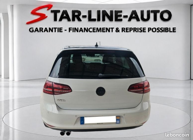 Volkswagen Golf VII 7 GTD 2.0 TDI 184 DSG6 5P Magnifique GAR 1 AN 2 (image 7)