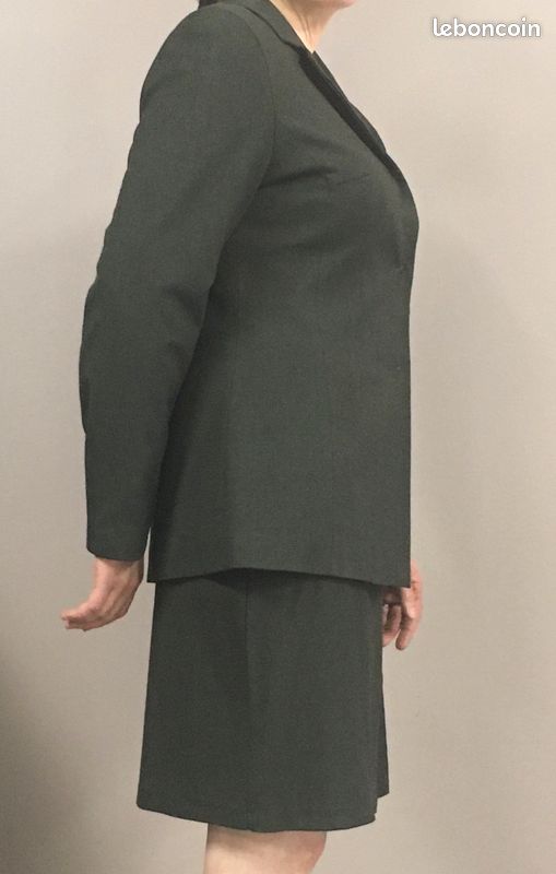 Ensemble tailleur Kaki Jus d'Orange (image 2)