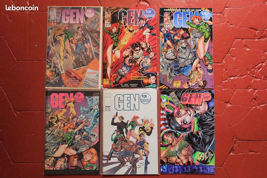 Gen13, dangergirl, crimson (image 1)