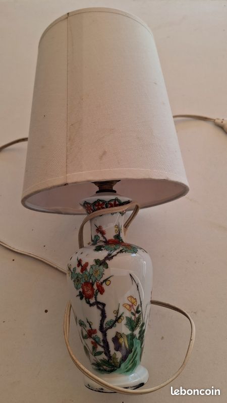 Lampe Porcelaine de Paris (image 1)