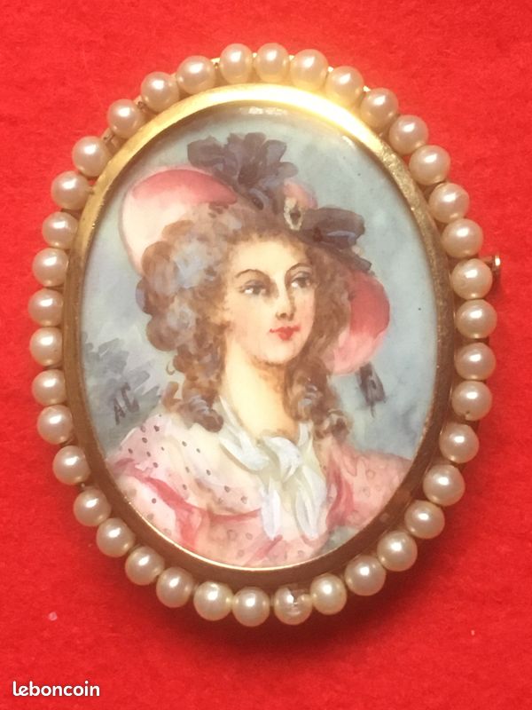Broche Marquise miniature (image 2)