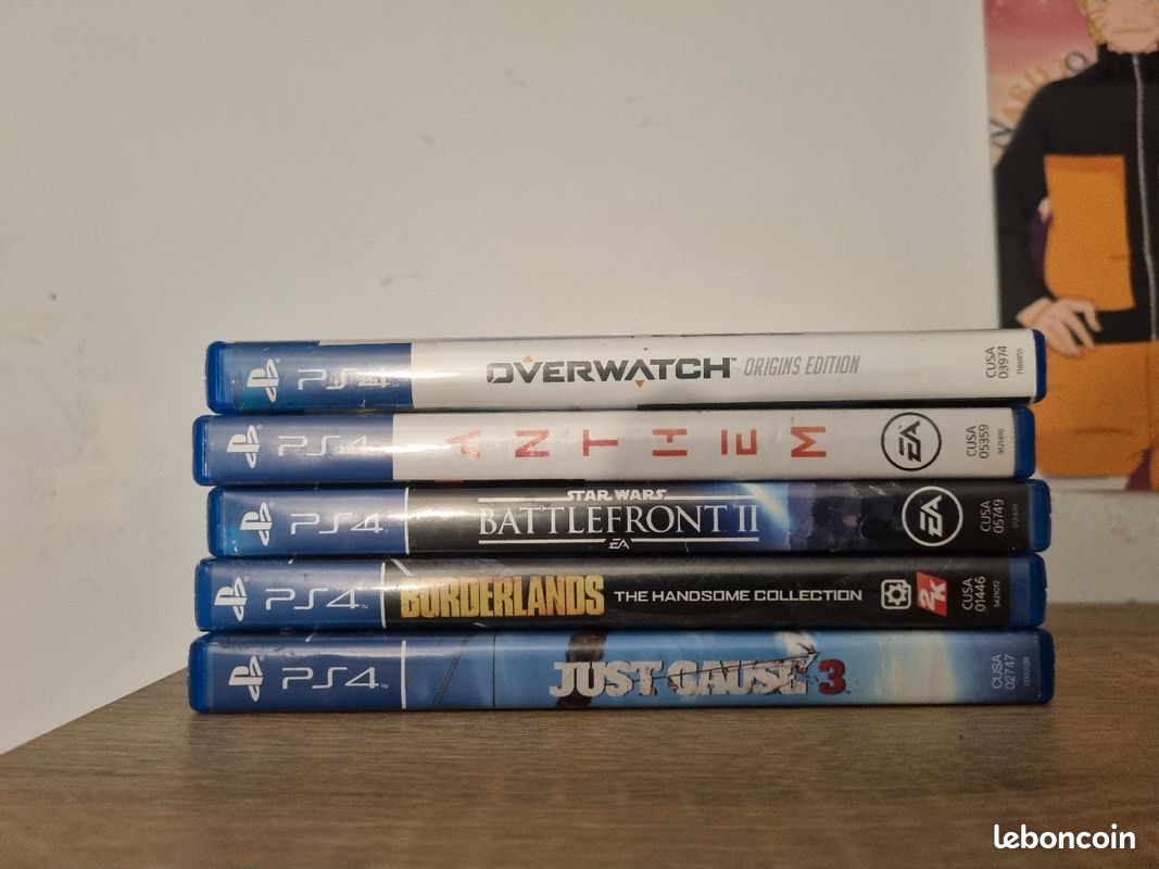 Jeux PS4 très bonne état 🎮 ✨️1 = 15 (image 2)