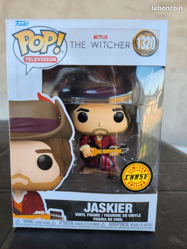 Figurine Pop The Witcher Série Netflix #1320 pas cher : Jaskier [Chase