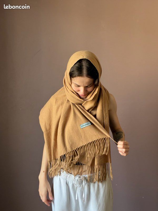 Maxi écharpe La Casa del Cashmere - Made in Italy - 200cm (image 2)