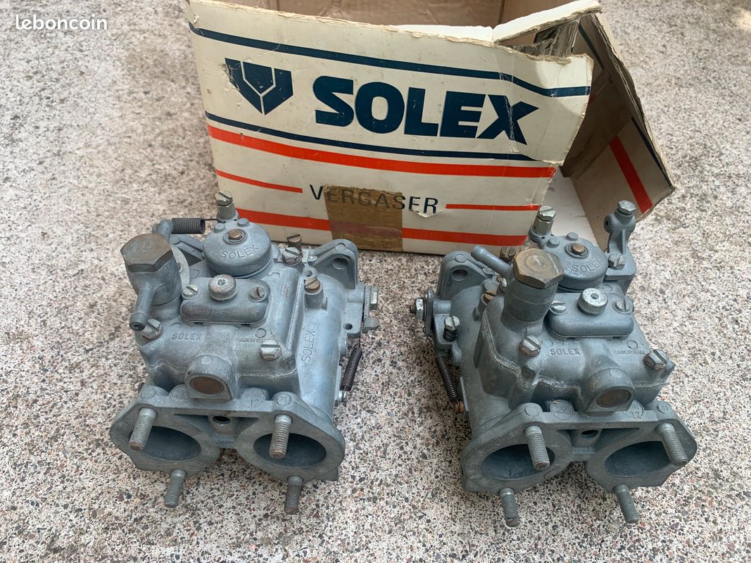 Carburateur double corps Solex (image 1)