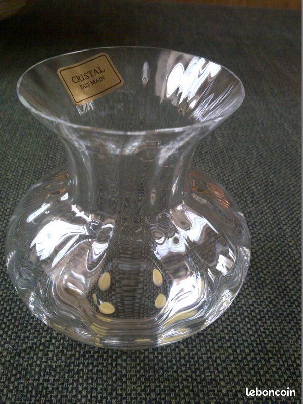 Vase boule en cristal de BAYEL (image 9)