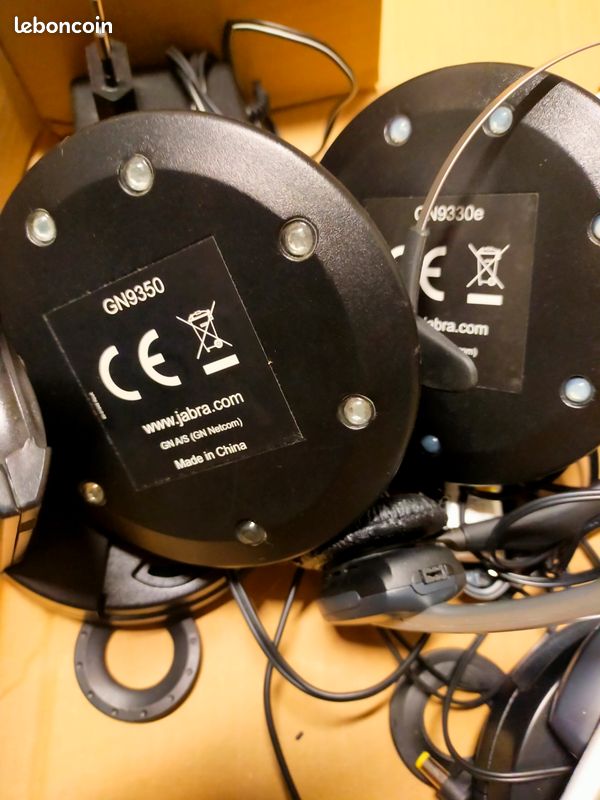 Lot casques jabra 9630 / 9659 pour pièces (image 3)