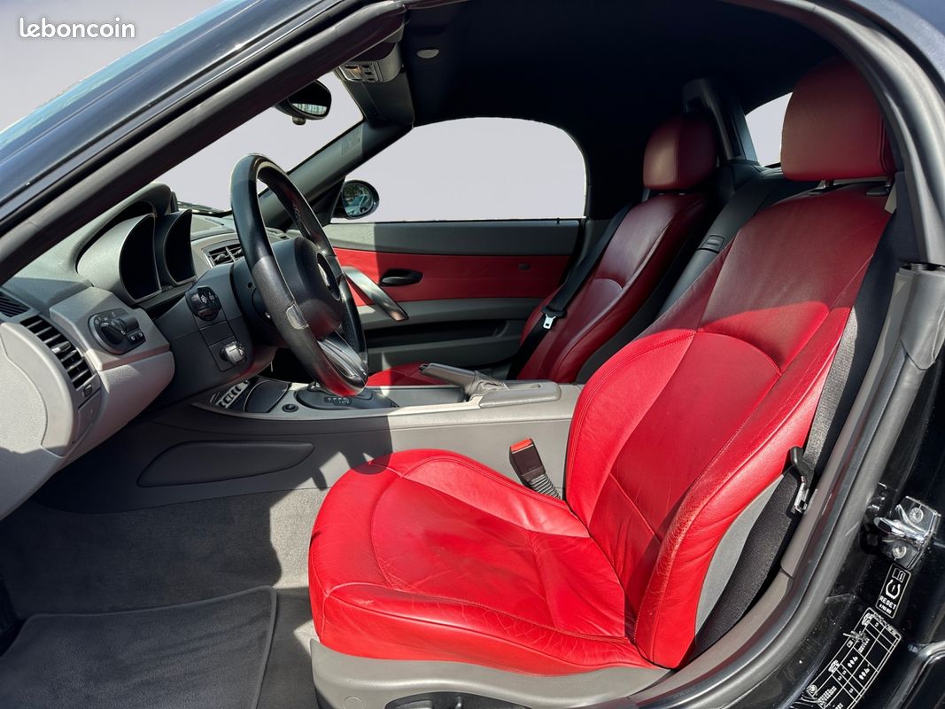 Bmw z4 3.0 231cv e85 roadster steptronic a/hard top/sieges chauffants electriques (image 10)