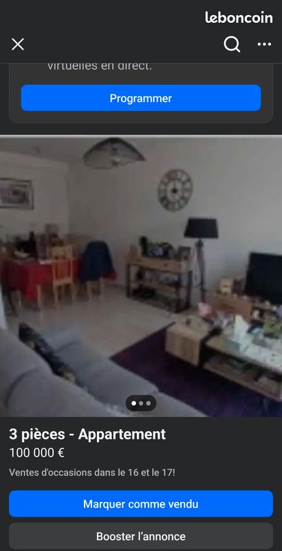 Appartement 3 pièces 62 m² · à Châtellerault · 62 m² · 100 000 €