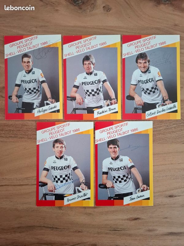 Carte Postale Ancienne Velo Cyclisme Quessard entraine par Amerigo