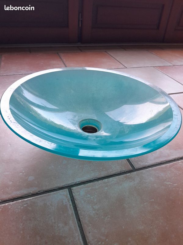 Vasque ronde salle de bain 400 mm (image 1)