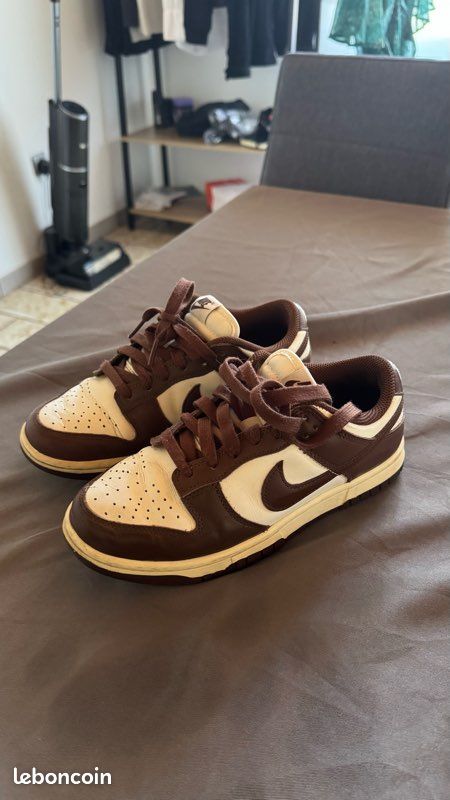 Nike dunk low femme marron Chaussures