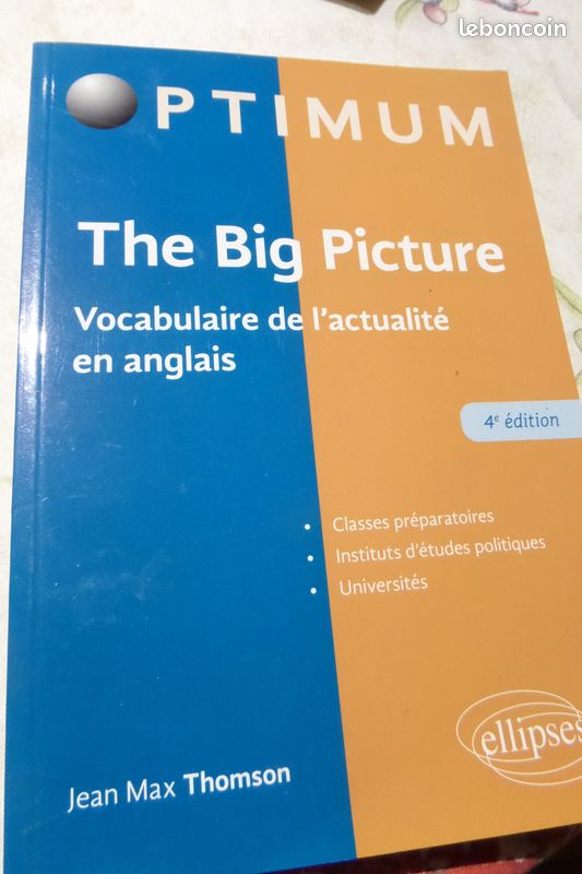 LIVRE OPTIMUM - The Big Picture (image 1)