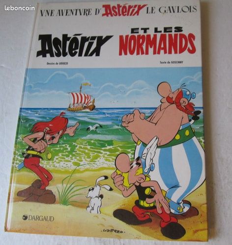 Livre bande dessinée Astérix et les Normands (image 1)