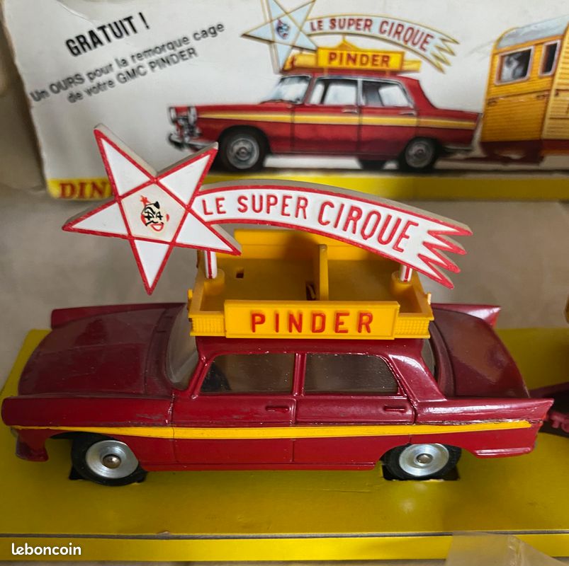 Dinky Toys - Caravane Pinder - Réf 564 - Meccano France - Échelle 1/43 - Occasion