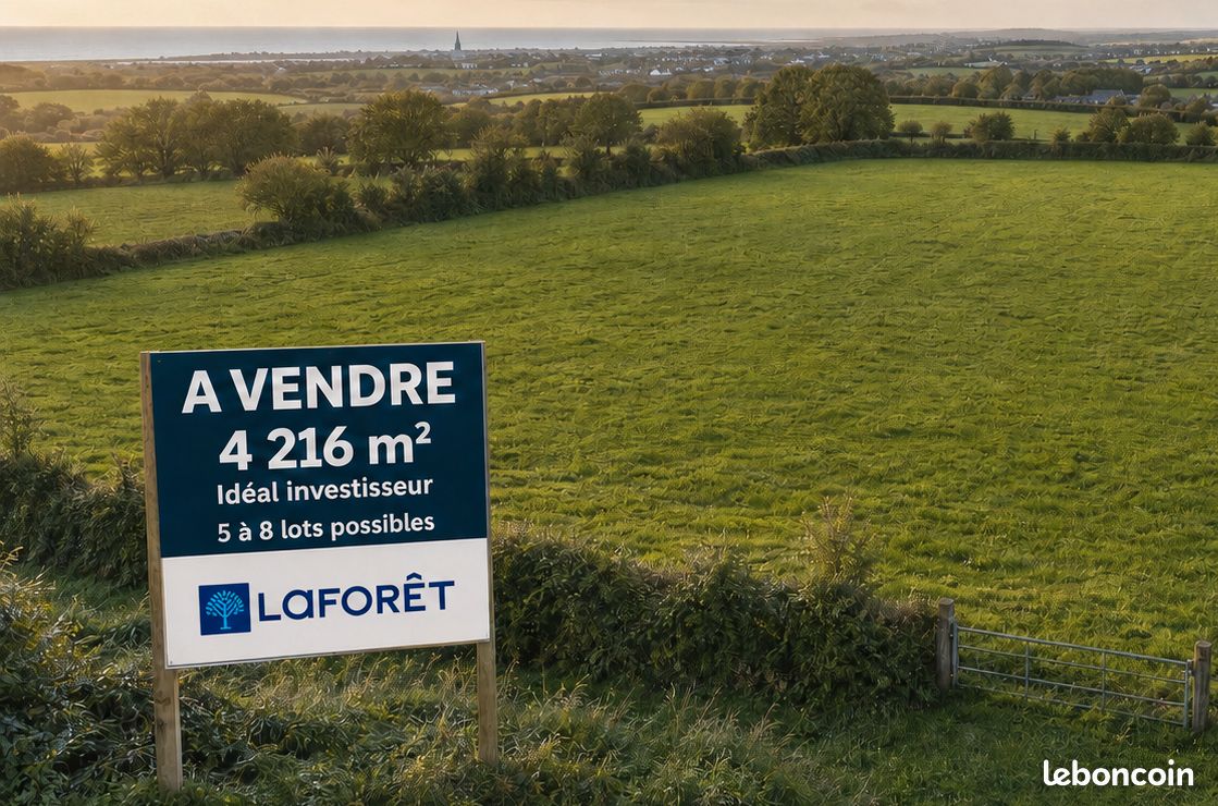 Terrain 4216 m² · à Anctoville-sur-Boscq · 4 216 m² · 332 800 €
