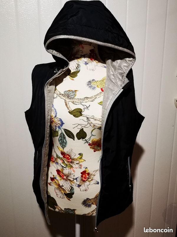 Doudoune réversible femme sans manche (image 1)