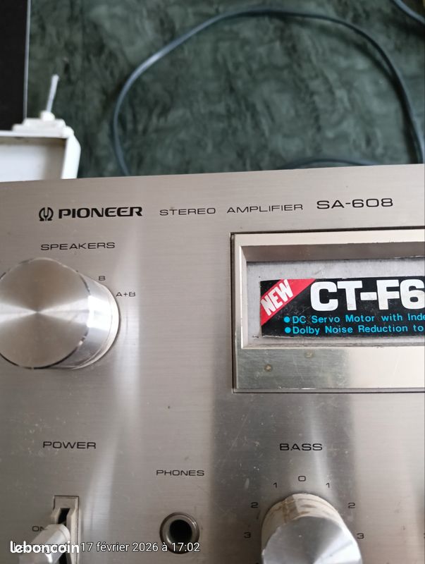 Pioneer - SA 608 - Amplificateur intégré