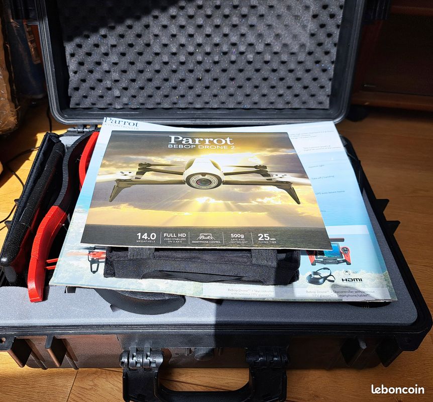 Parrot Bebop drone 2, plus autonome et plus robuste - Tahiti