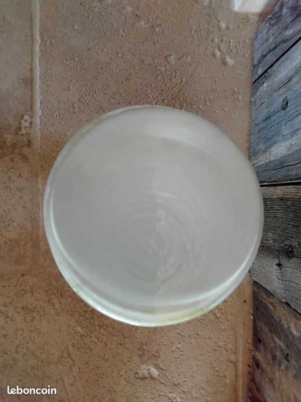 Grand vase en opaline vintage (image 6)