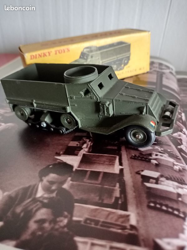 Dinky Toys Meccano France Half-track M3 avec sa boîte d'origine * état exceptionnel - Collection